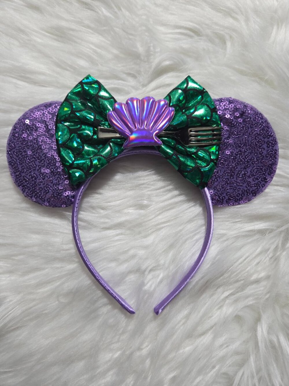 Little Mermaid Minnie Mouse Ears